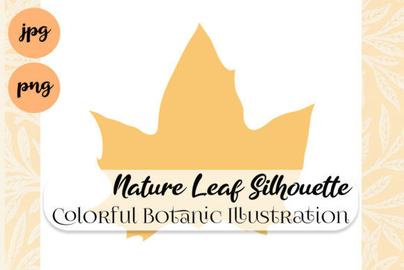 Nature Leaf Colorful Silhouette Yellow: A Practical Guide for Creative Projects