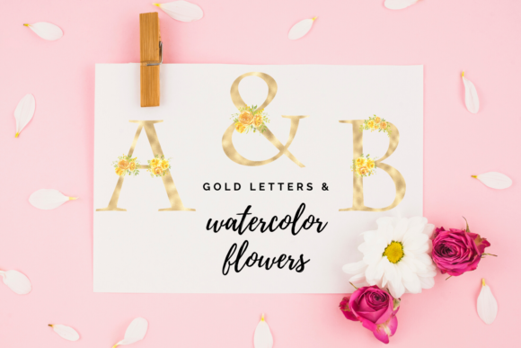 Yellow Golden Wedding Alphabet: Evaluating Digital Assets for Event Design